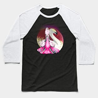 Mermaid Rock Painting Baseball T-Shirt